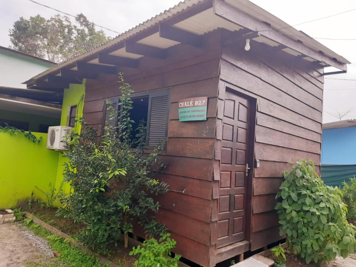 827 Chale Pe Na Areia, Completo Na Praia Do Estaleiro Em Ubatuba - 1 Dormitorio, 1 Banheiro, 1 Vaga De Garagem Екстер'єр фото